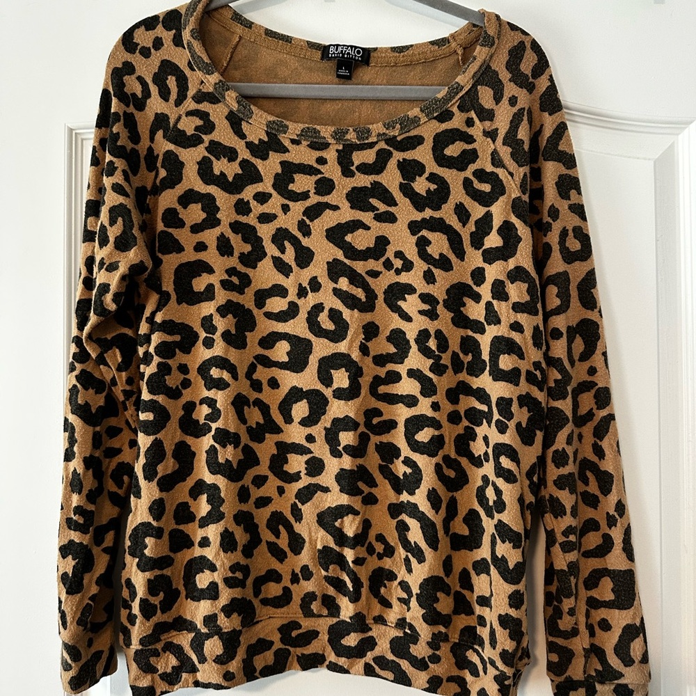 Leopard Print Sweater